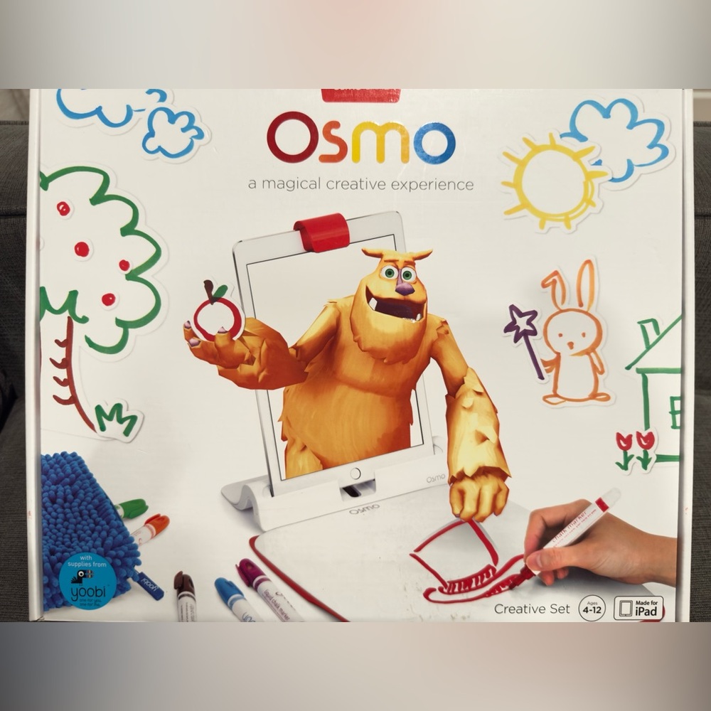 Osmo Creative Set - Interactive Learning Toy with Orange Monster